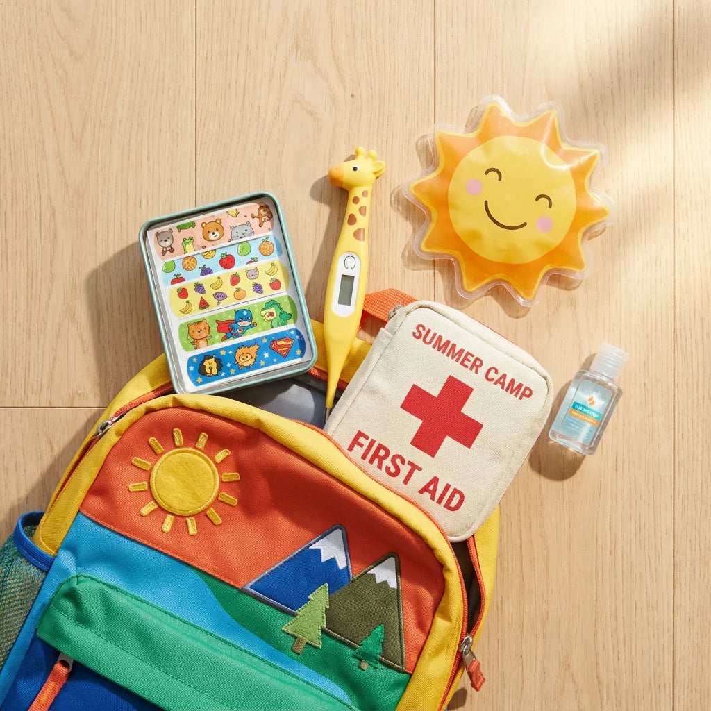 Summer Camp Ready: 5 Must-Have Cartoon Healthcare Essentials for Your Child's Backpack