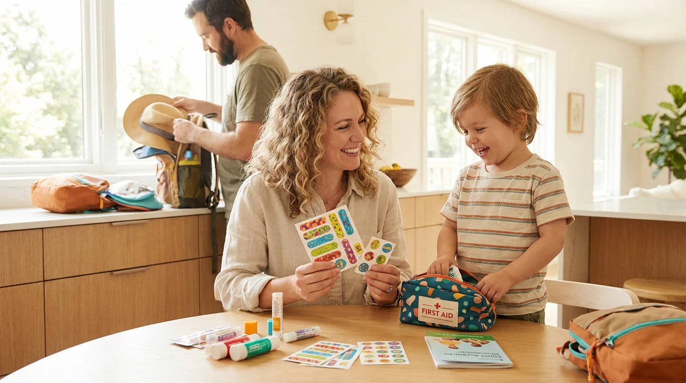 Traveling with Tots: How to Build the Ultimate Stress-Free First Aid Kit