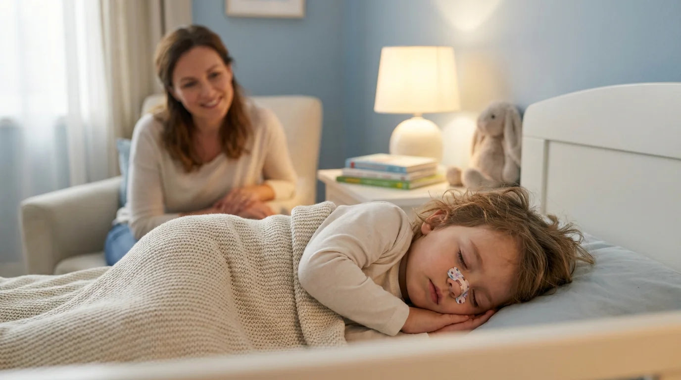 Sleep Tight, Little One: How Nasal Strips Can Transform Your Child's Bedtime
