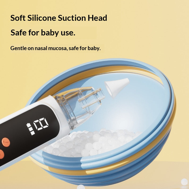 Electric Nasal Suction Baby's Sniffing Artifact to Clear Nasal Feces Nasal Gap Newborn Children's Household Anti-Backflow Nasal Suction