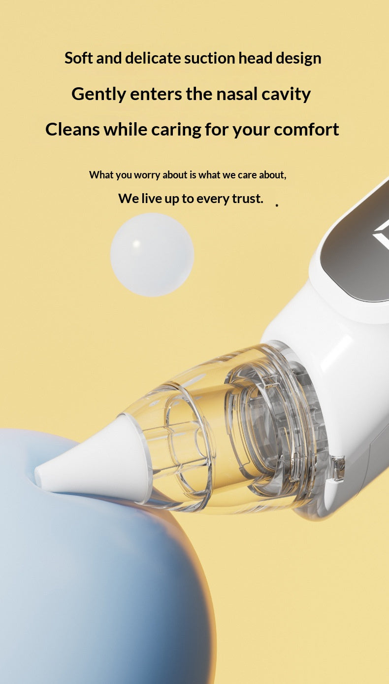Electric Nasal Suction Baby's Sniffing Artifact to Clear Nasal Feces Nasal Gap Newborn Children's Household Anti-Backflow Nasal Suction