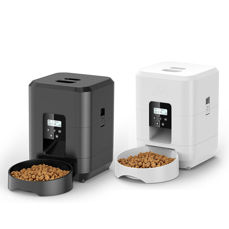 Pet intelligent feeder timing quantitative cat automatic feeding machine wifi remote video dog feeding machine