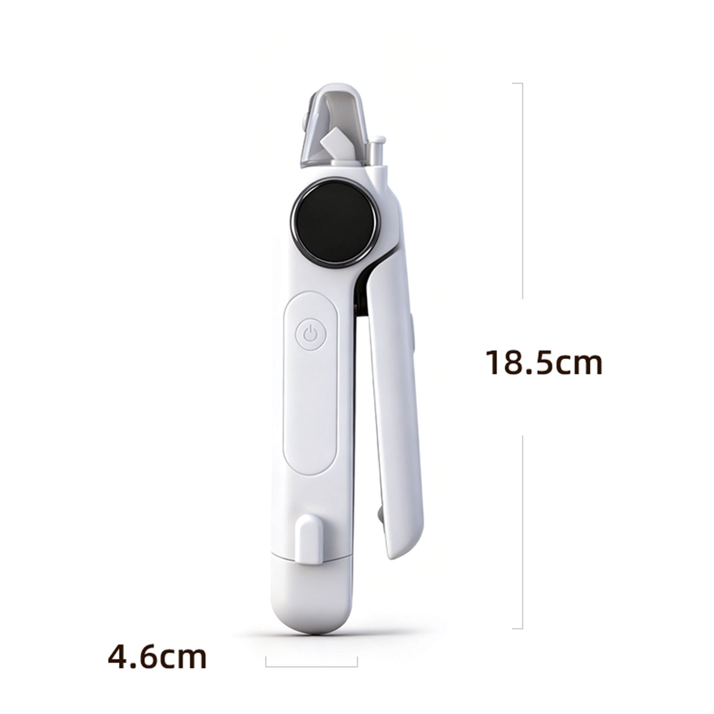 Two-In-One Dog Nail Clipper and Nail Polisher Cat Pet Puppy Polishing Electric Nail Clipper Nail Clipper Grinder