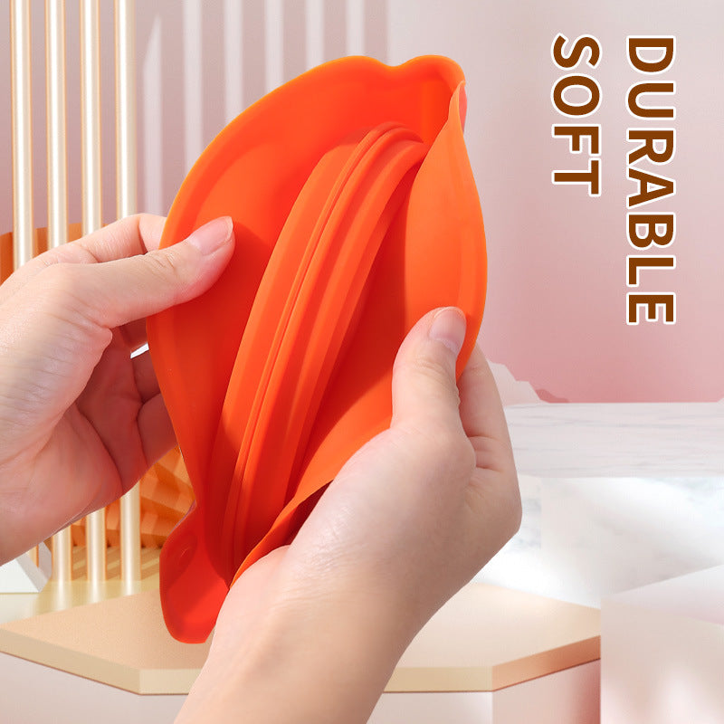 Pet Folding Bowl Silicone Dog Bowl Outdoor Travel Water Bowl Portable Cat Bowl Dog Bowl