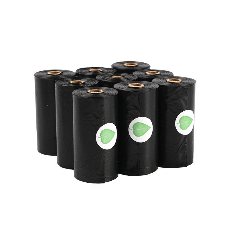 A generation of pet garbage bags degradable pick-up with dispenser dog excrement bags 10 rolls EPI dog bag manufacturers